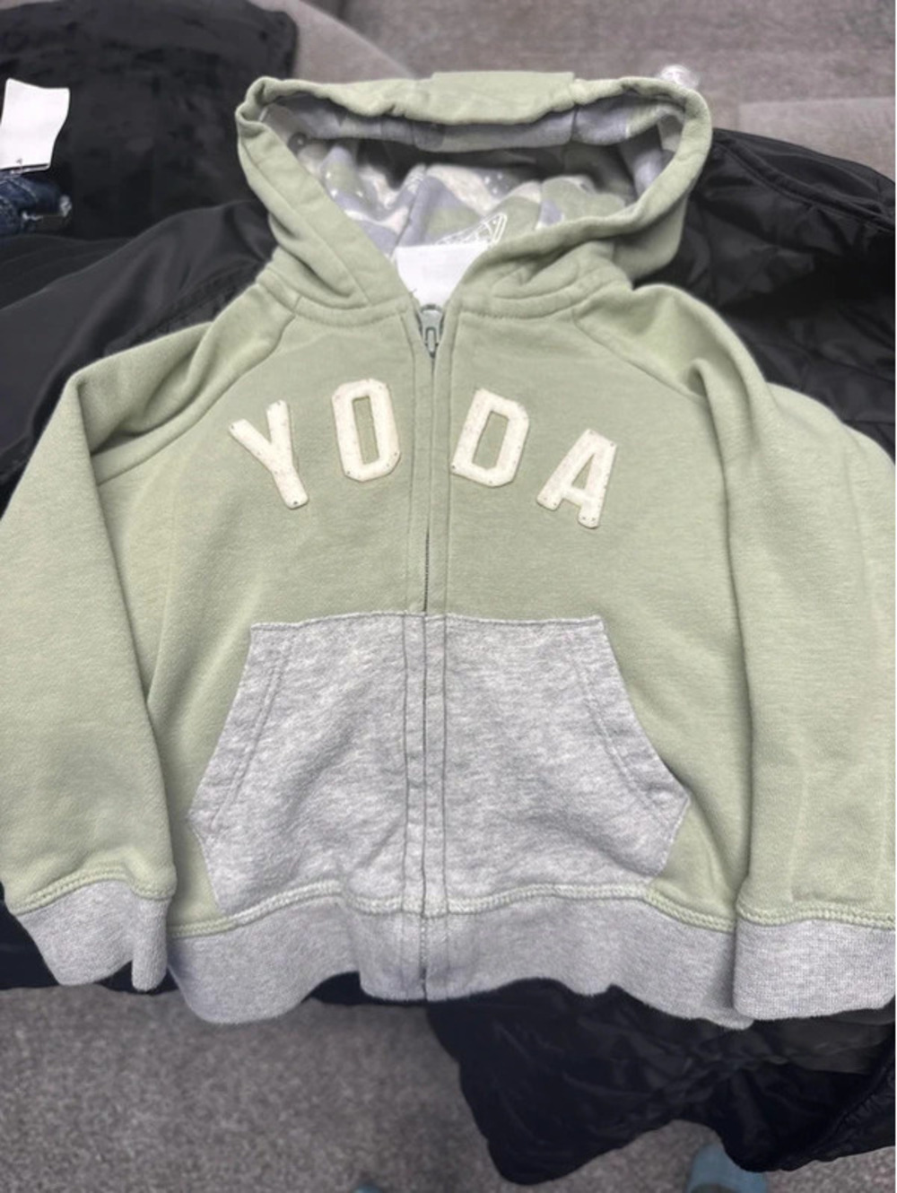Baby Yoda Hoodie with ears